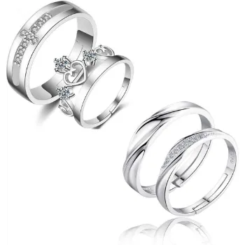 Creative  Silver Plated Rings